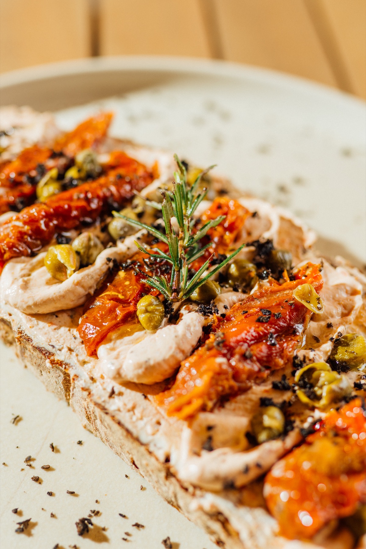 Tostada tomate
